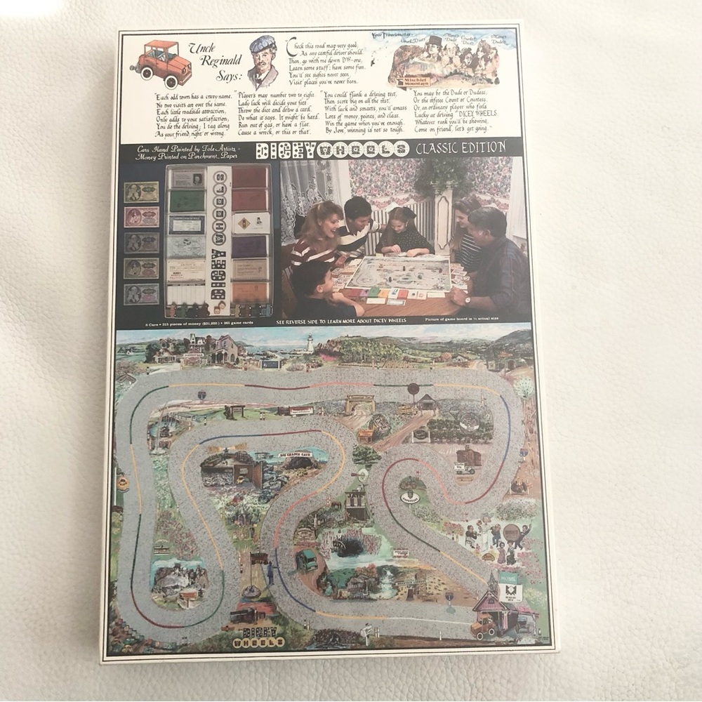 VTG Dicey Wheels Classic Edition 1992 Board Game New Sealed Driver Safety Game